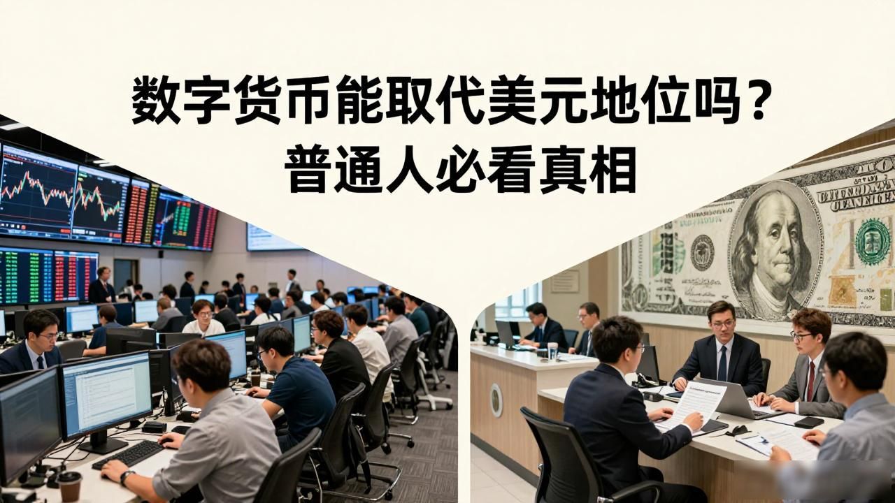 数字货币能取代美元地位吗？普通人必看真相