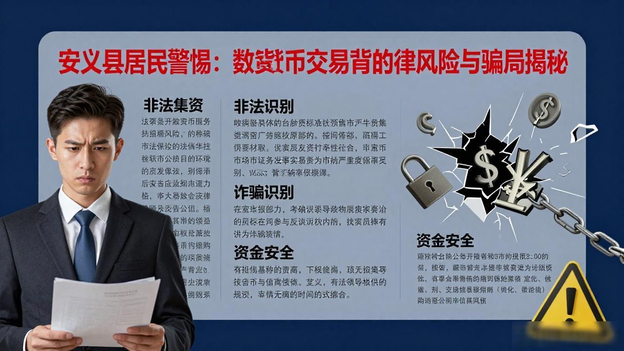 安义县居民警惕：数字货币交易背后的法律风险与骗局揭秘