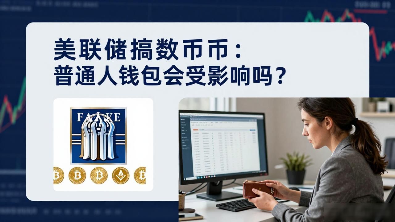 美联储搞数字货币：普通人钱包会受影响吗？