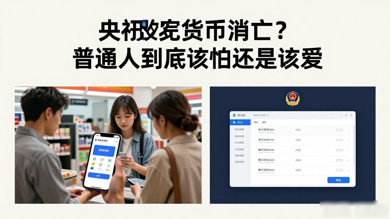 央行数字货币消亡？普通人到底该怕还是该爱