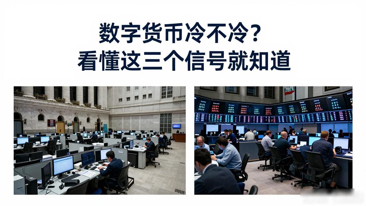 数字货币冷不冷？看懂这三个信号就知道