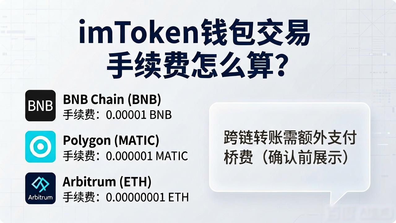 imToken钱包交易手续费怎么算？官方说明来了