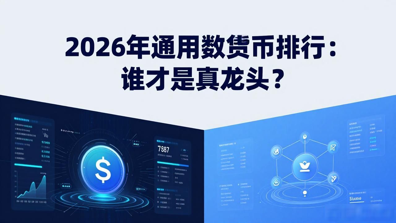 2026年通用数字货币排行：谁才是真龙头？