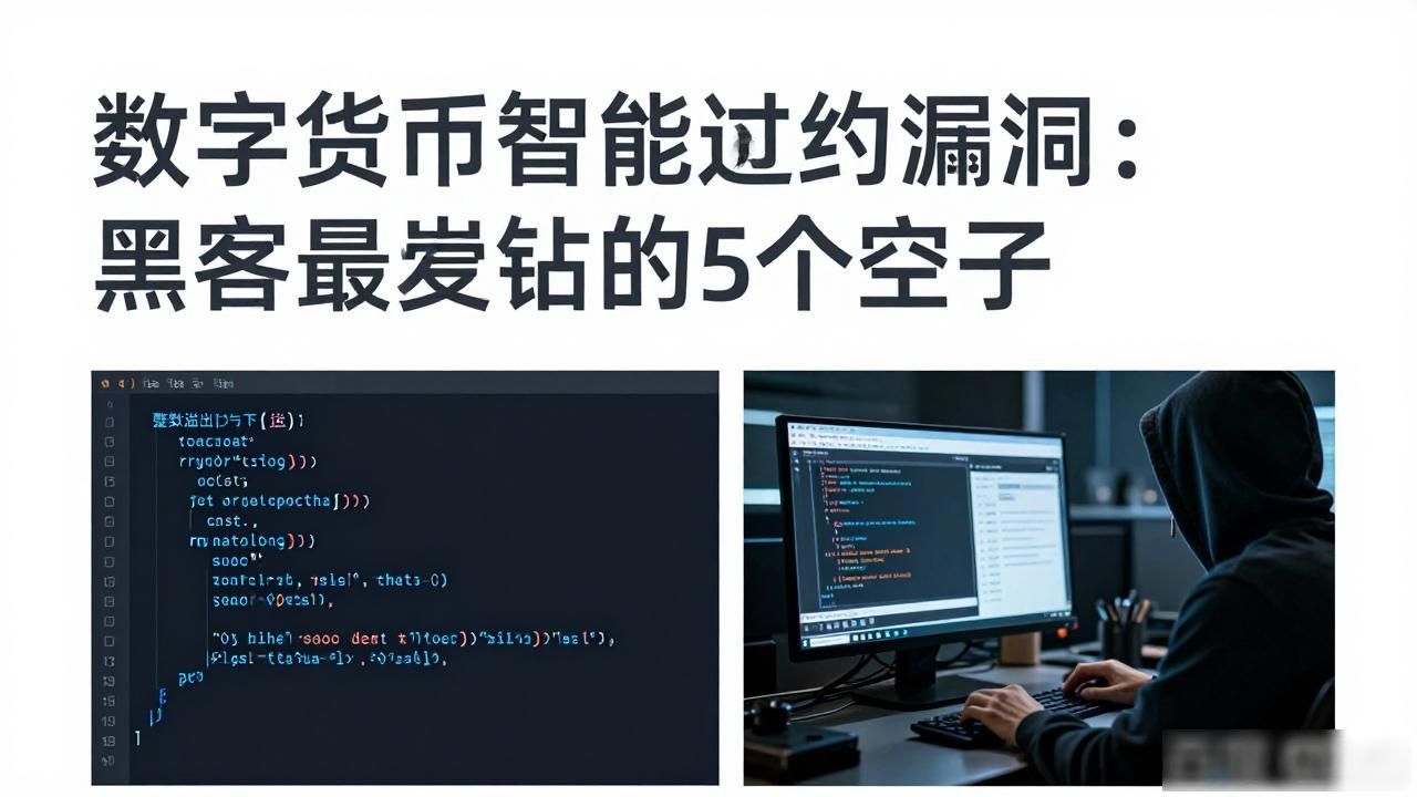 数字货币智能合约漏洞：黑客最爱钻的5个空子