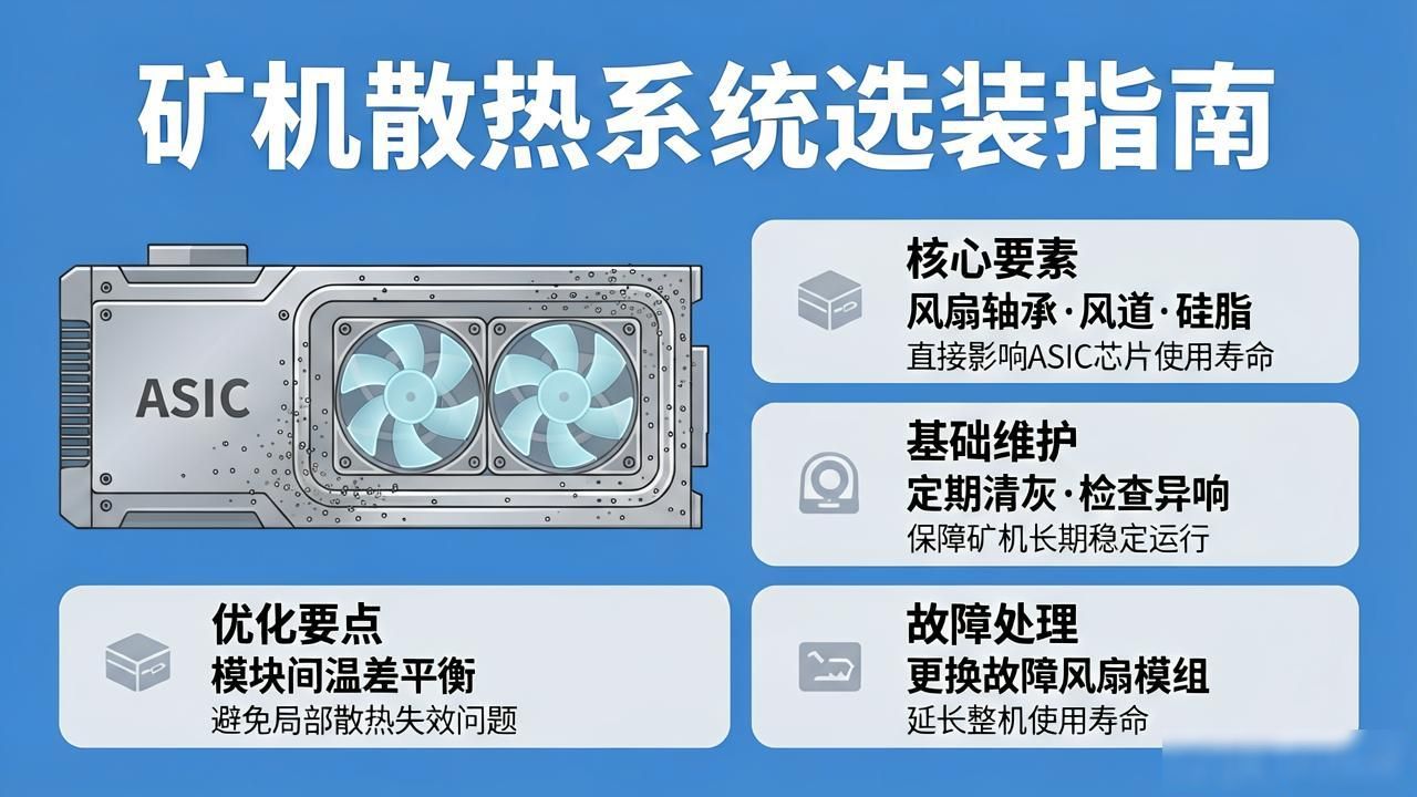 数字货币矿机模块配件怎么选？核心干货指南