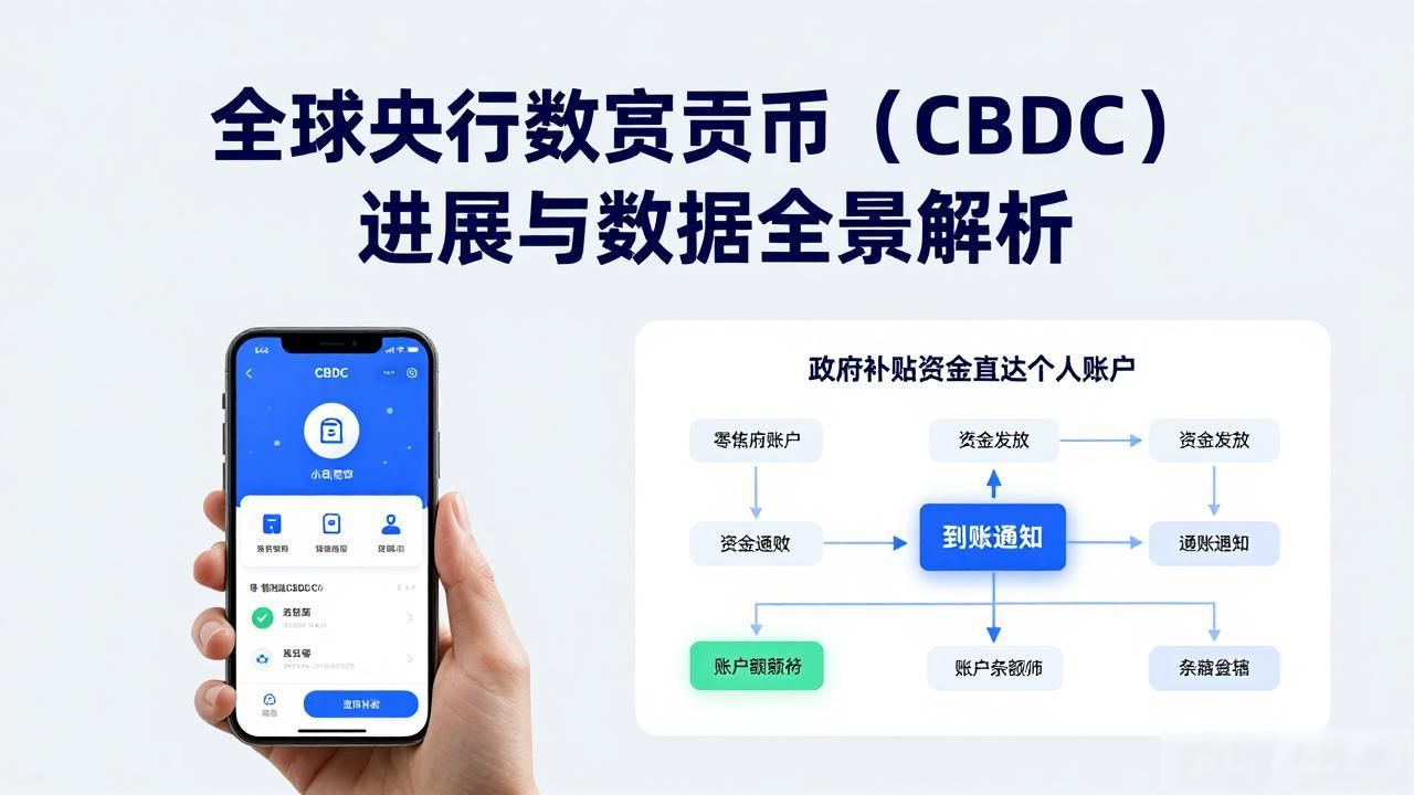 全球央行数字货币（CBDC）进展与数据全景解析