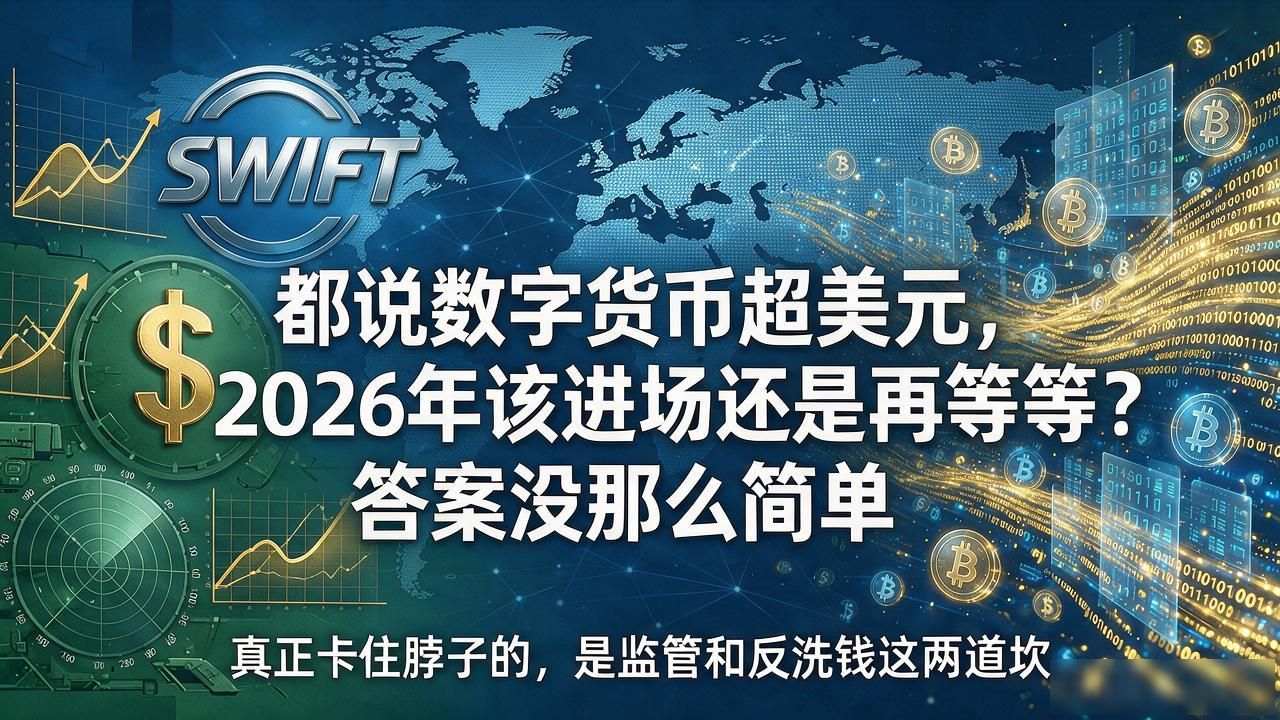 都说数字货币超美元，2026年该进场还是再等等？答案没那么简单