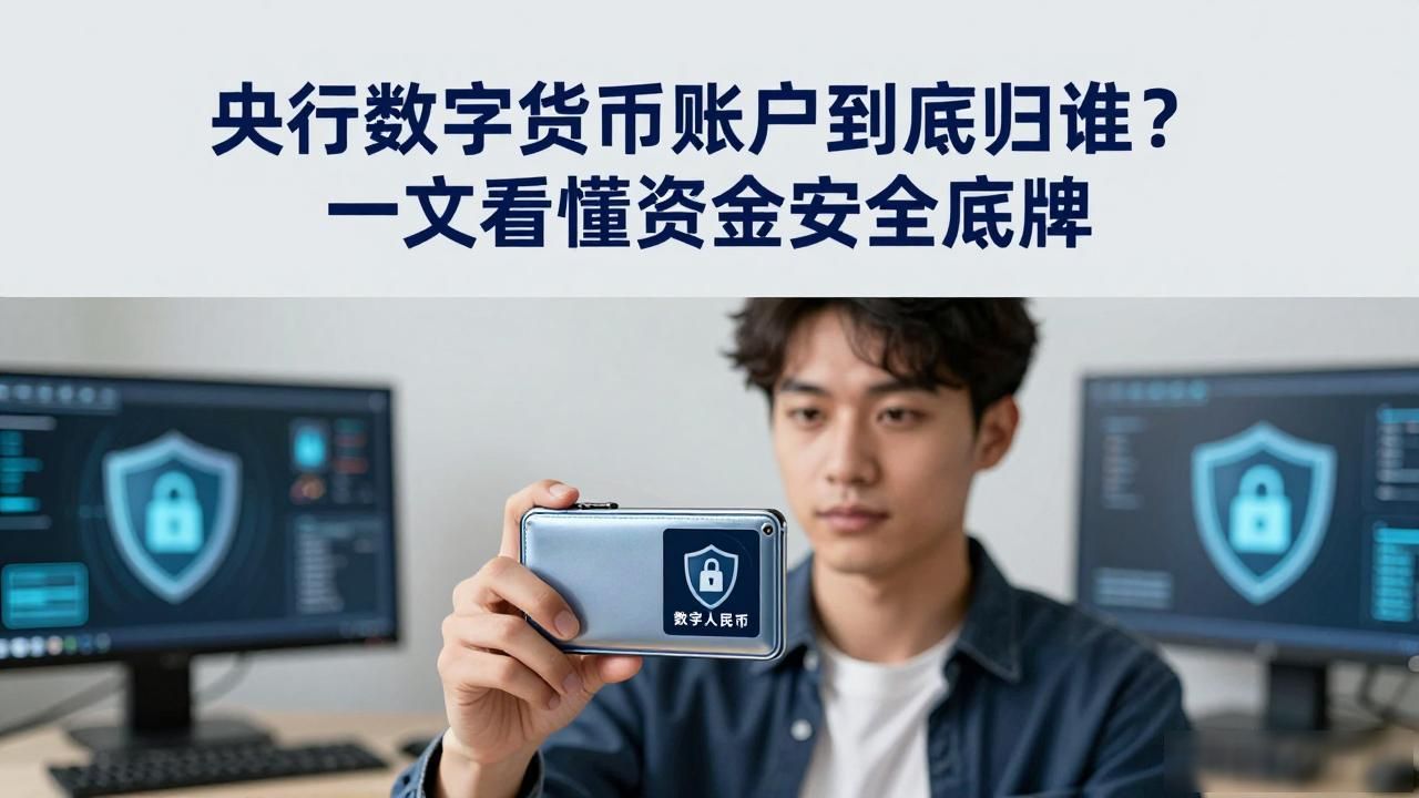 央行数字货币账户到底归谁？一文看懂资金安全底牌