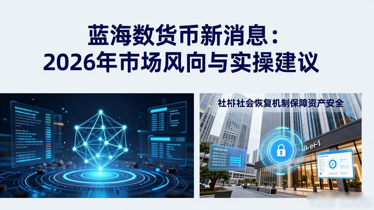 蓝海数字货币新消息：2026年市场风向与实操建议