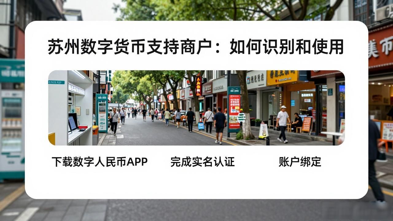 苏州数字货币支持商户：如何识别和使用