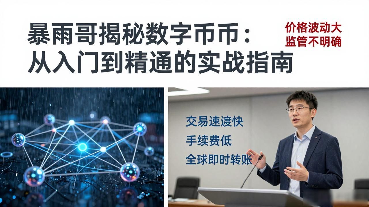 暴雨哥揭秘数字货币：从入门到精通的实战指南