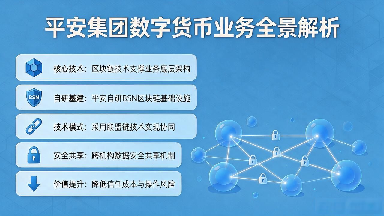 平安集团数字货币业务全景解析