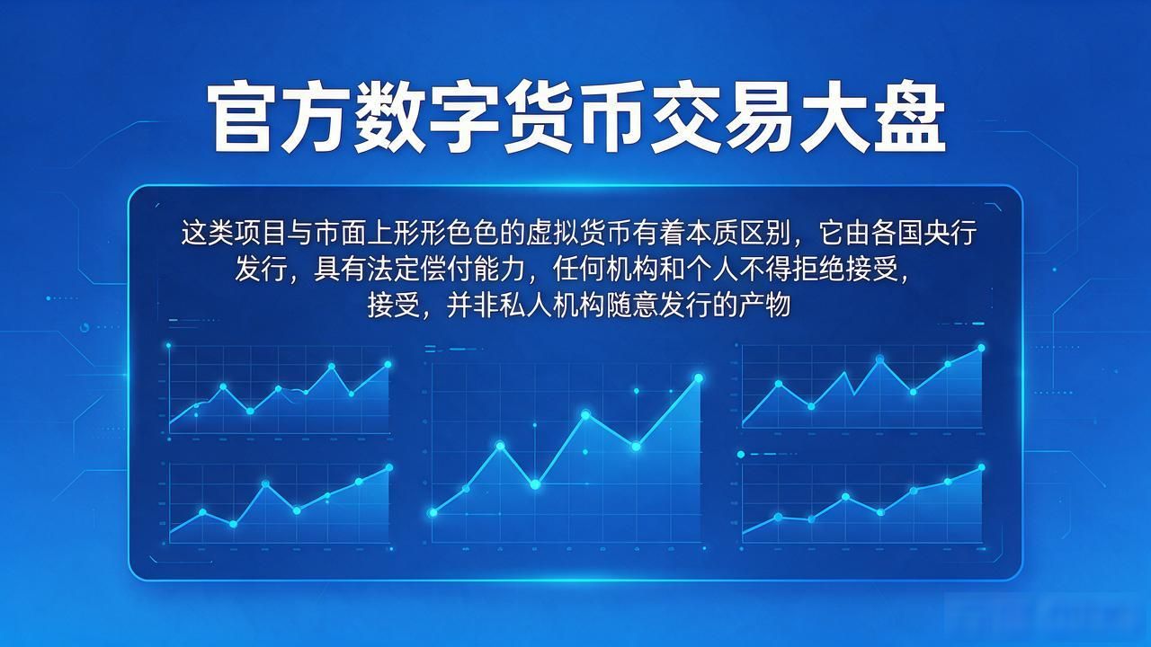 官方数字货币交易大盘怎么看？新手入门必读