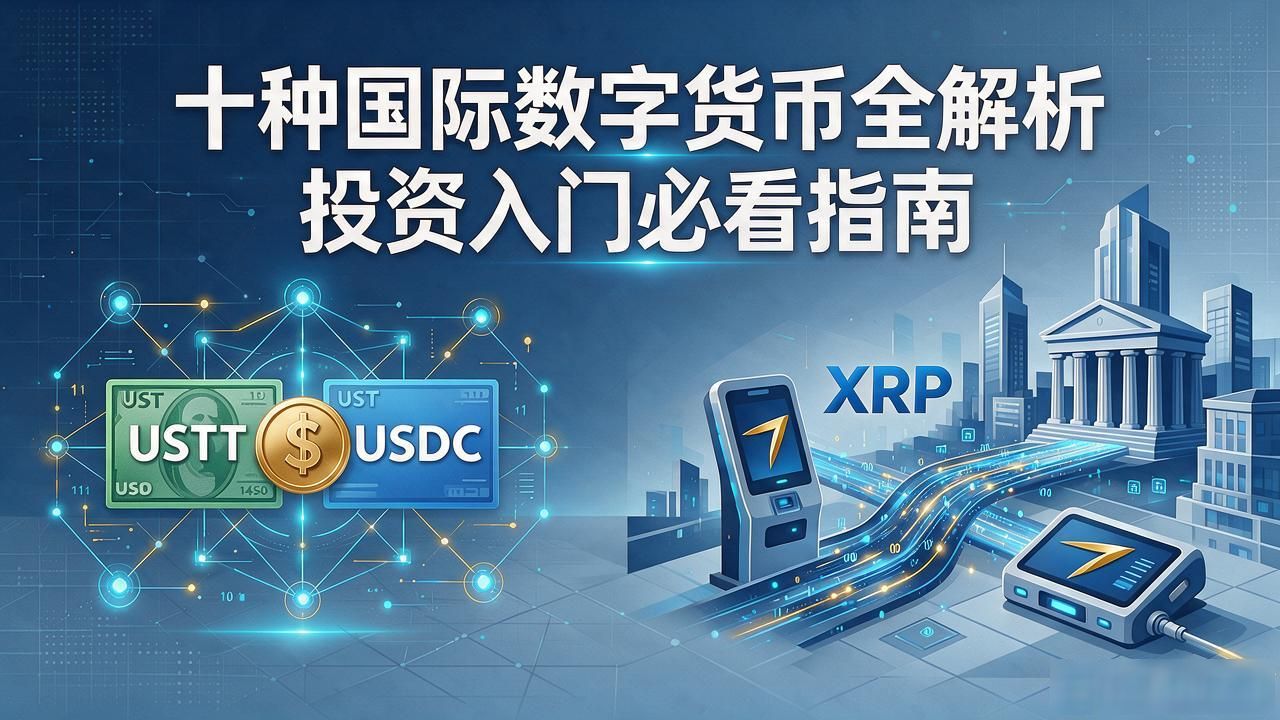 十种国际数字货币全解析 投资入门必看指南