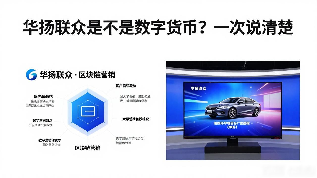 华扬联众是不是数字货币？一次说清楚
