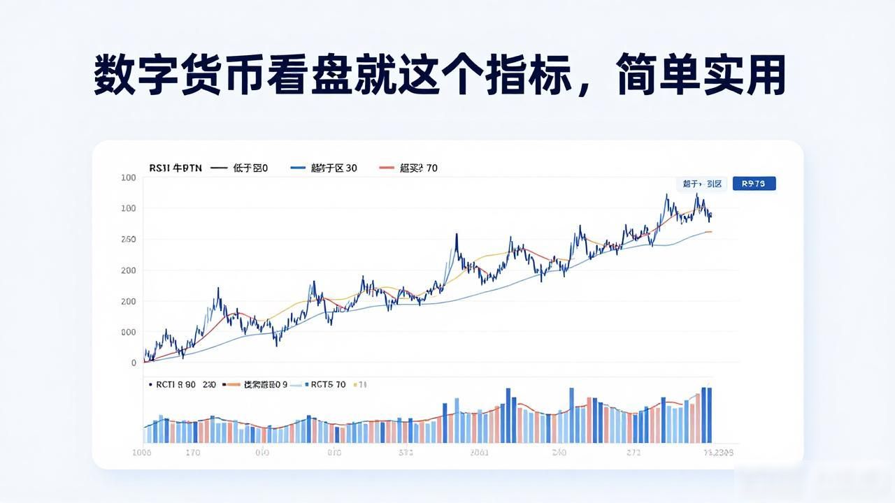 数字货币看盘就靠这个指标，简单实用