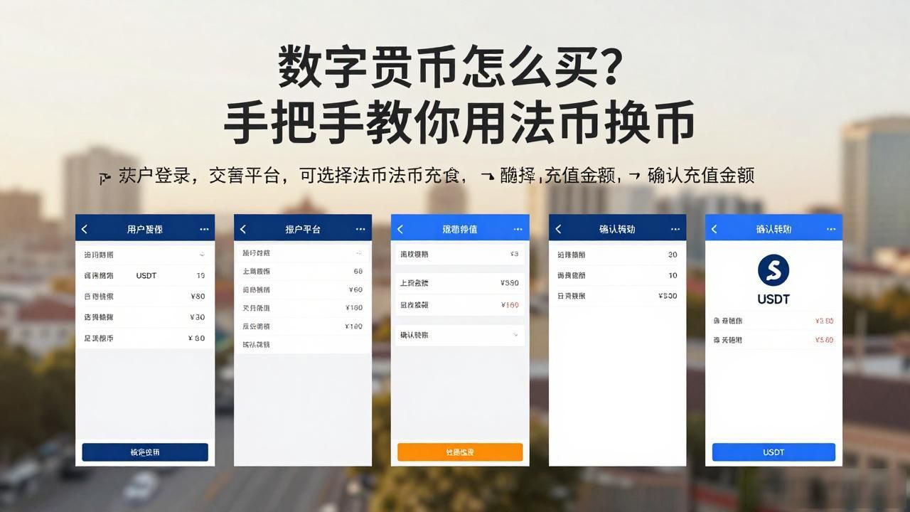 数字货币怎么买？手把手教你用法币换币
