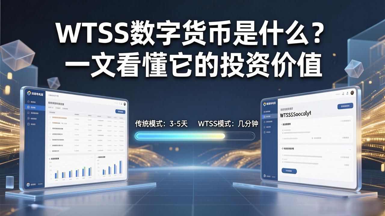 WTSS数字货币是什么？一文看懂它的投资价值