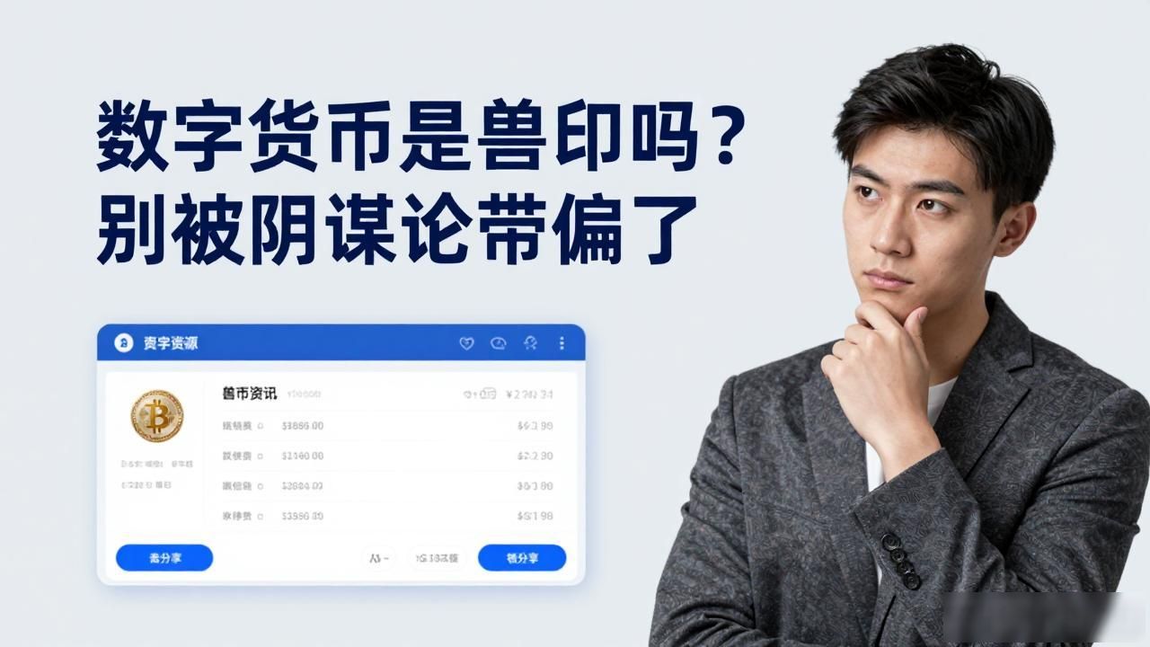 数字货币是兽印吗？别被阴谋论带偏了