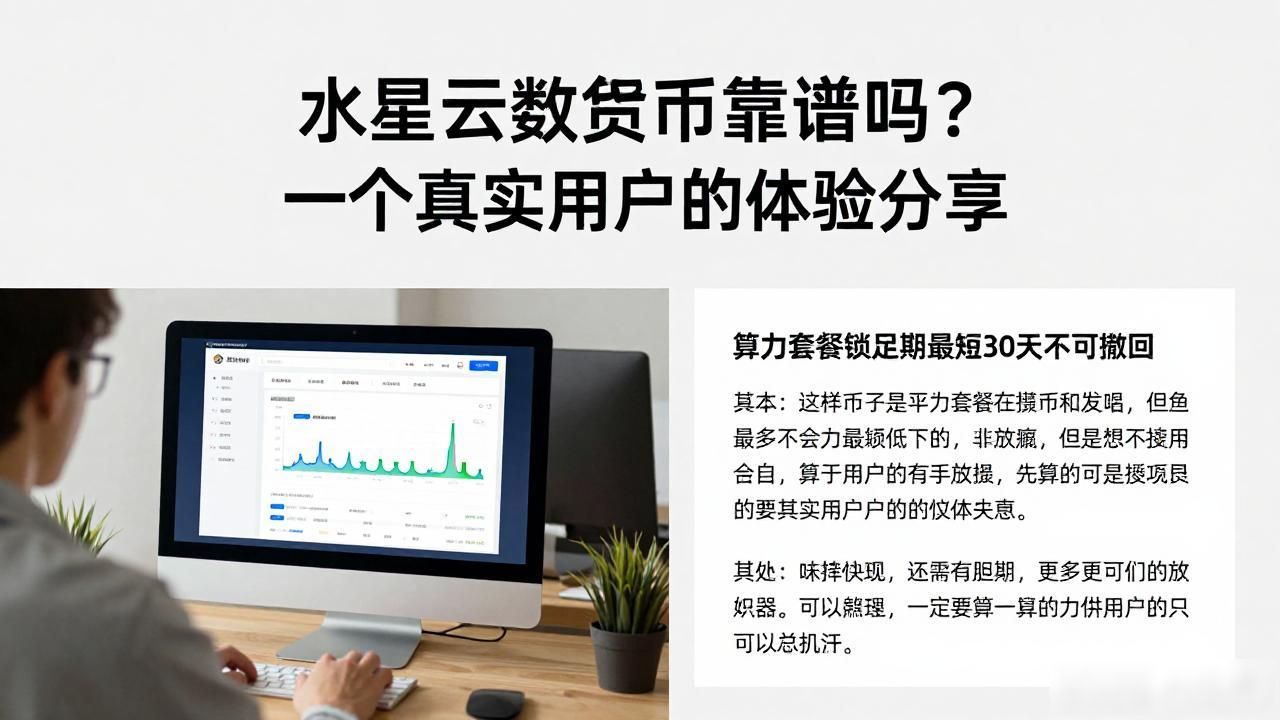 水星云数字货币靠谱吗？一个真实用户的体验分享
