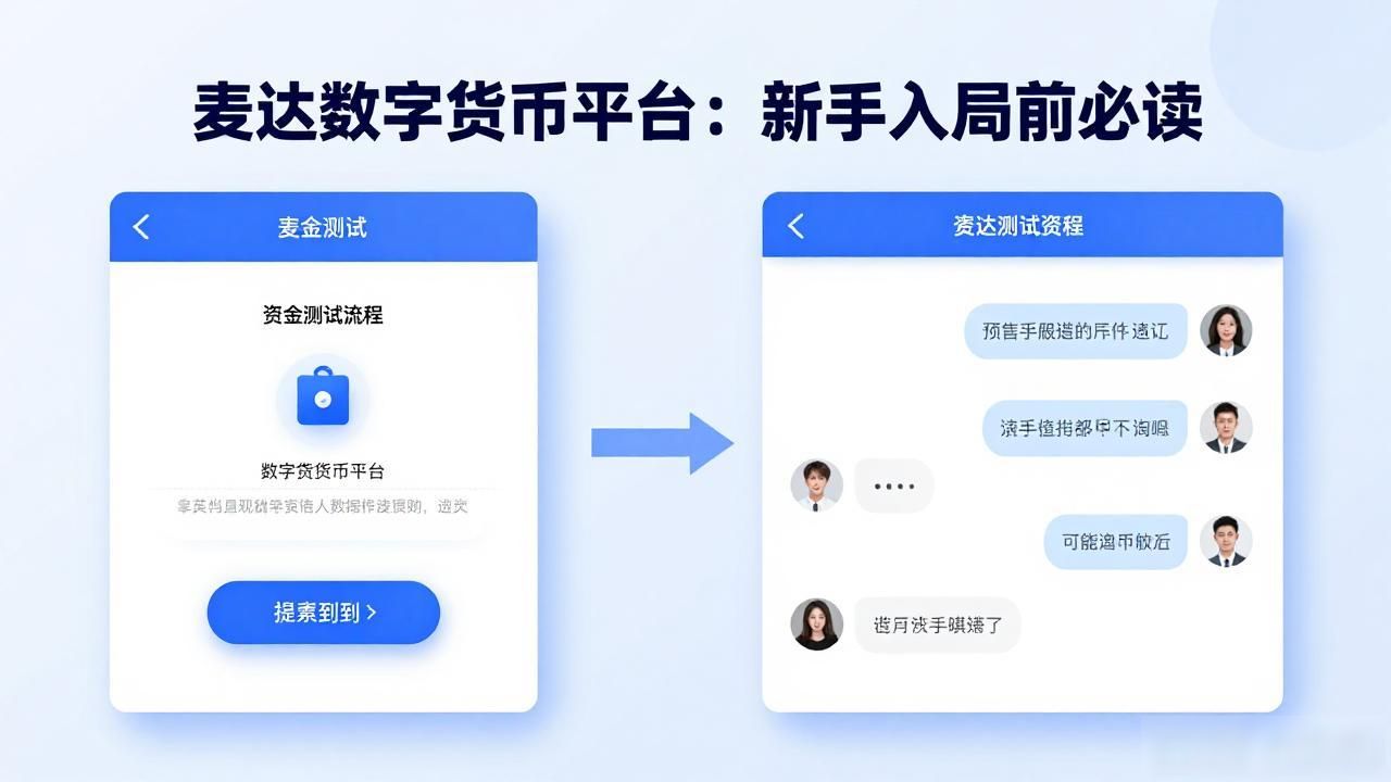 麦达数字货币平台：新手入局前必读