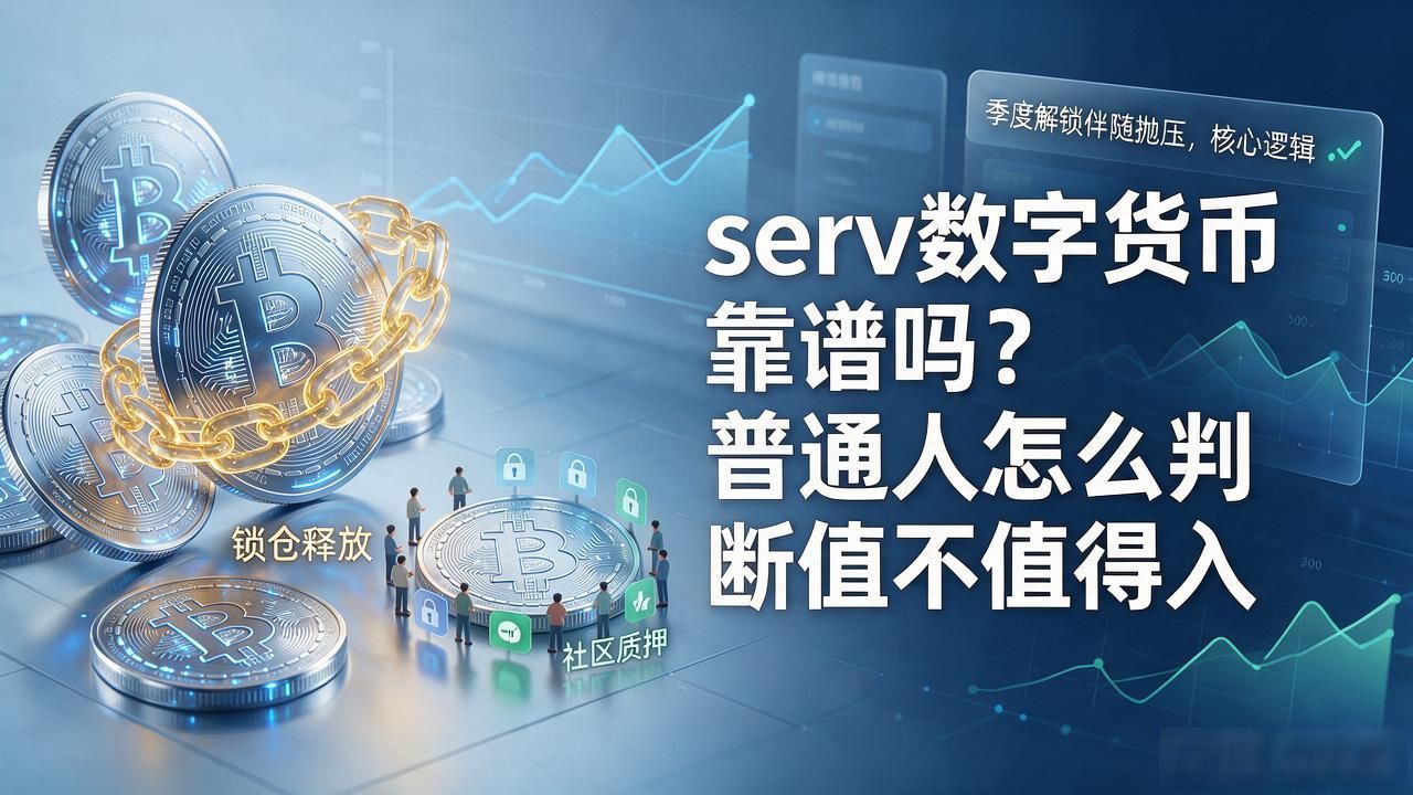 serv数字货币靠谱吗？普通人怎么判断值不值得入