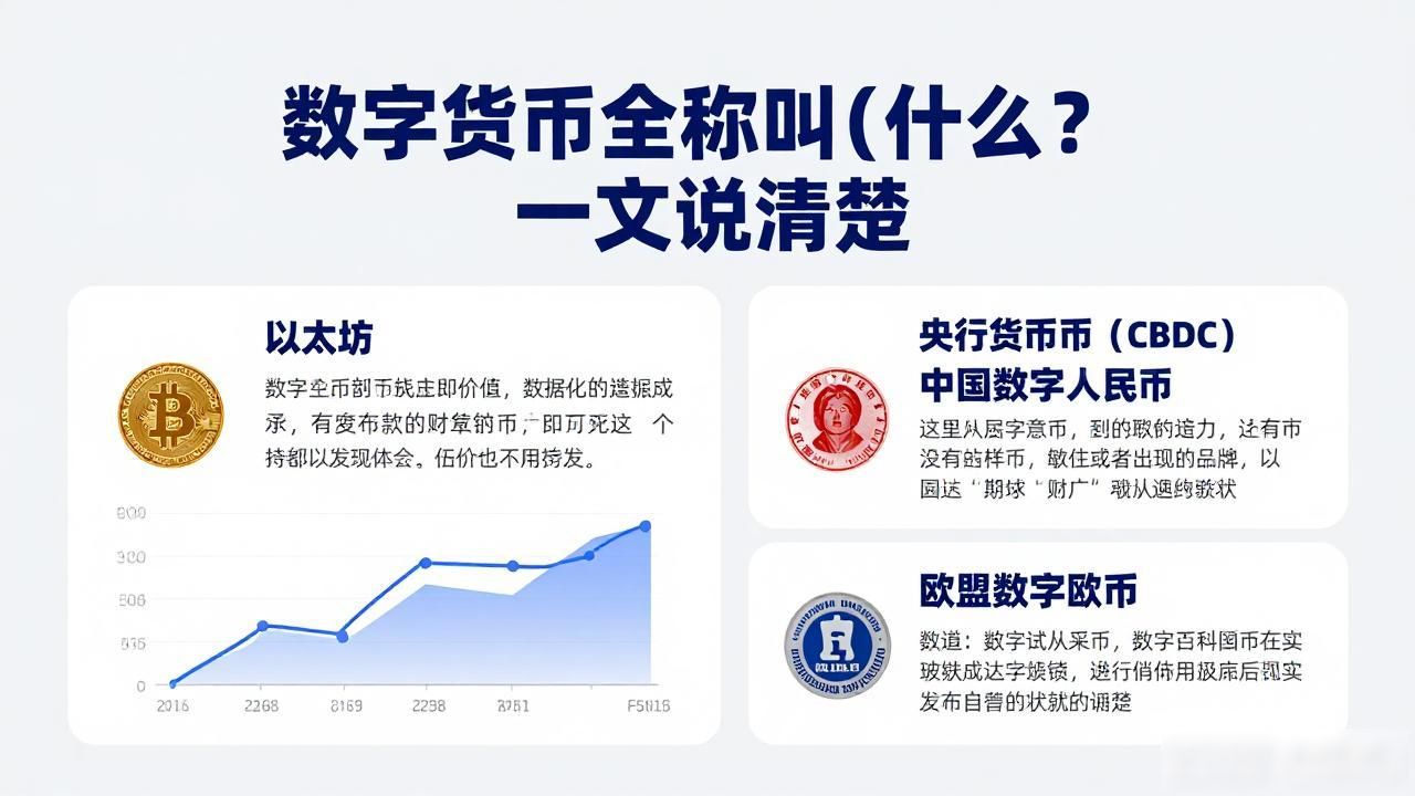 数字货币全称叫什么？一文说清楚