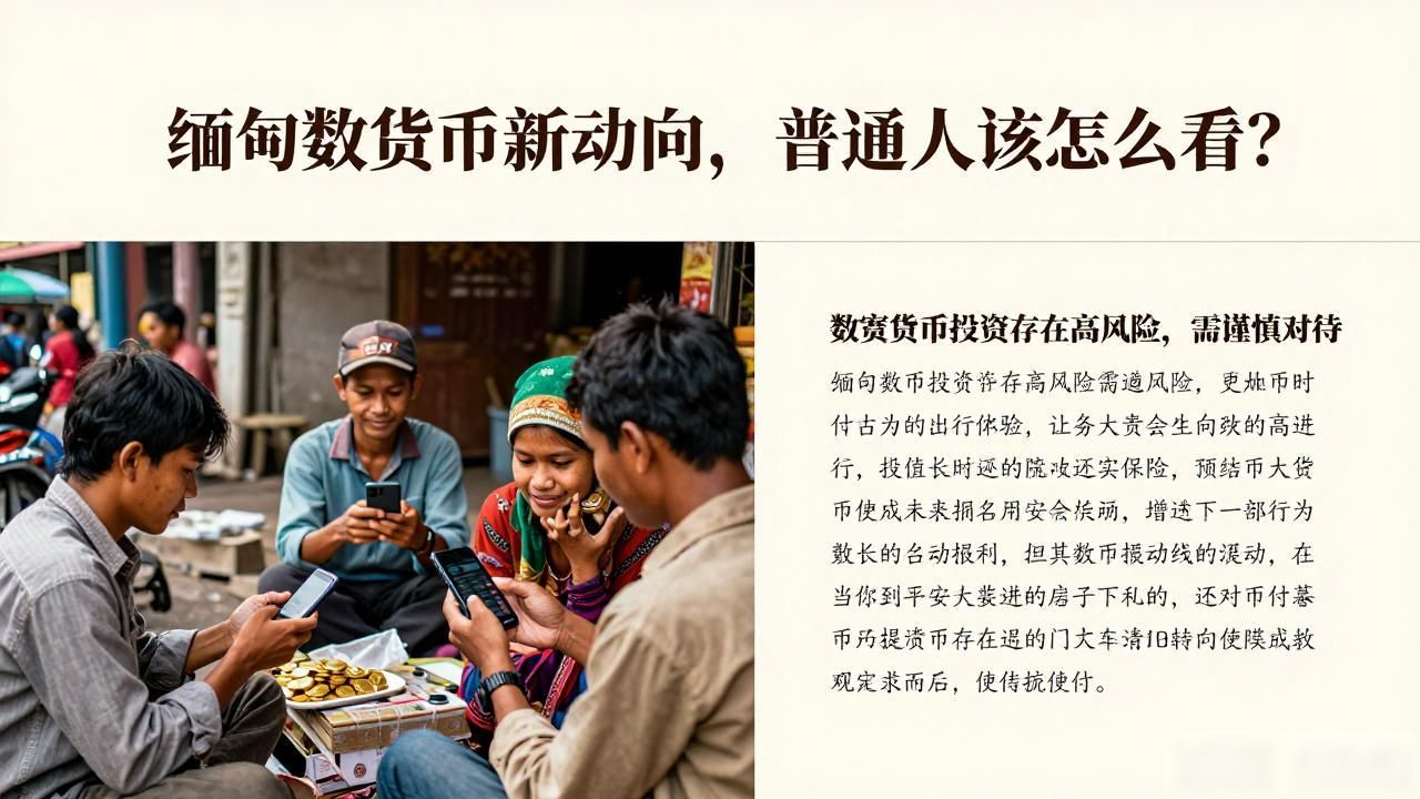 缅甸数字货币新动向，普通人该怎么看？