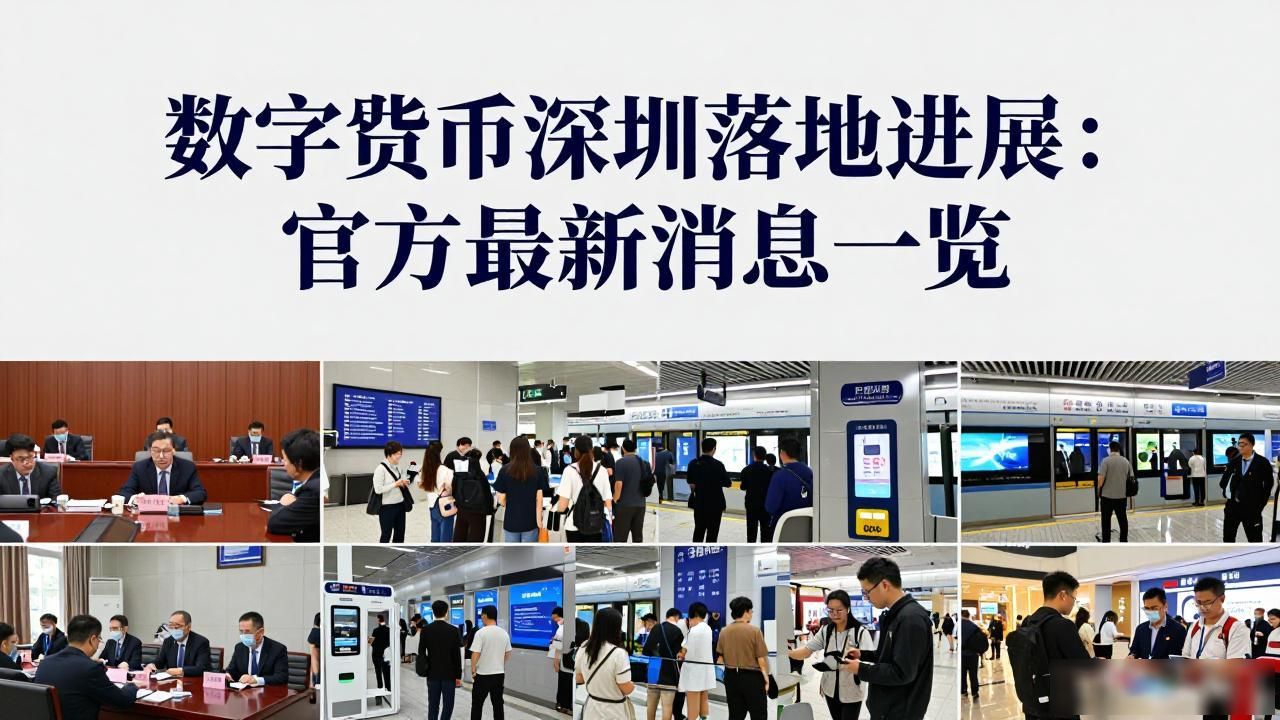 数字货币深圳落地进展：官方最新消息一览