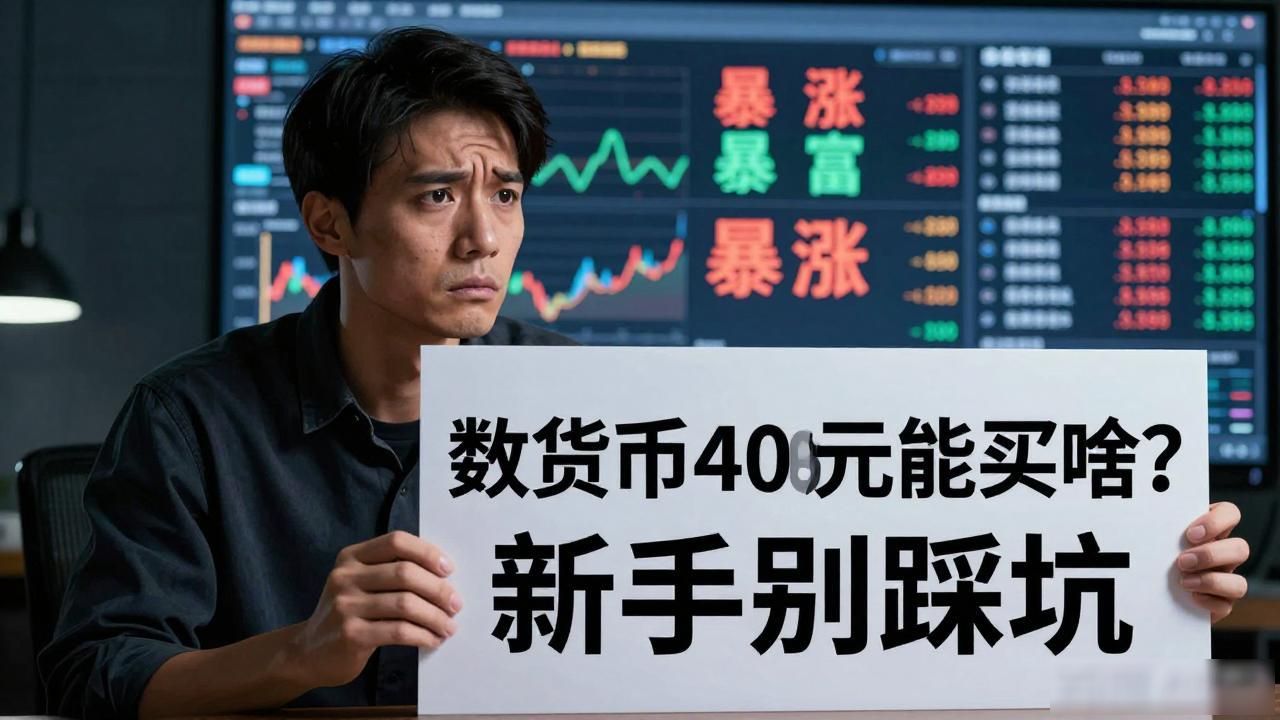 数字货币40元能买啥？新手别踩坑