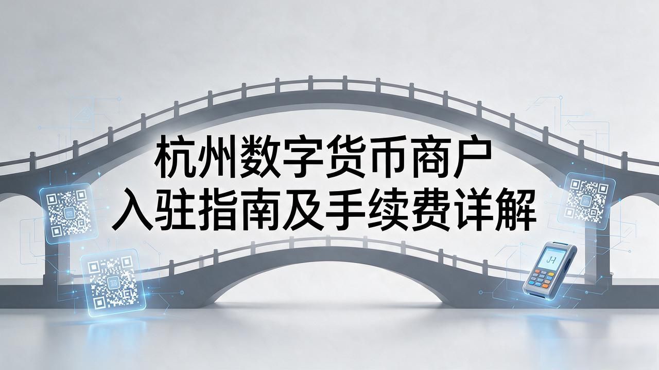 杭州数字货币商户入驻指南及手续费详解