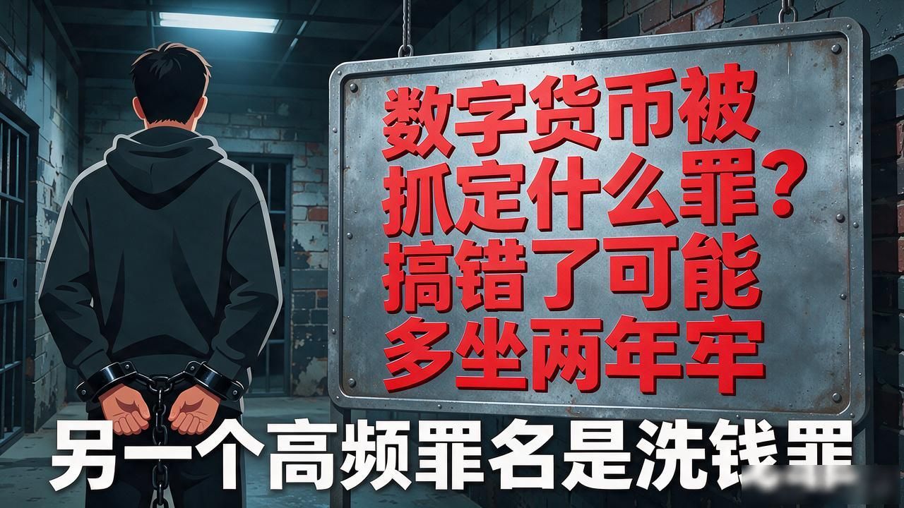 数字货币被抓定什么罪？搞错了可能多坐两年牢
