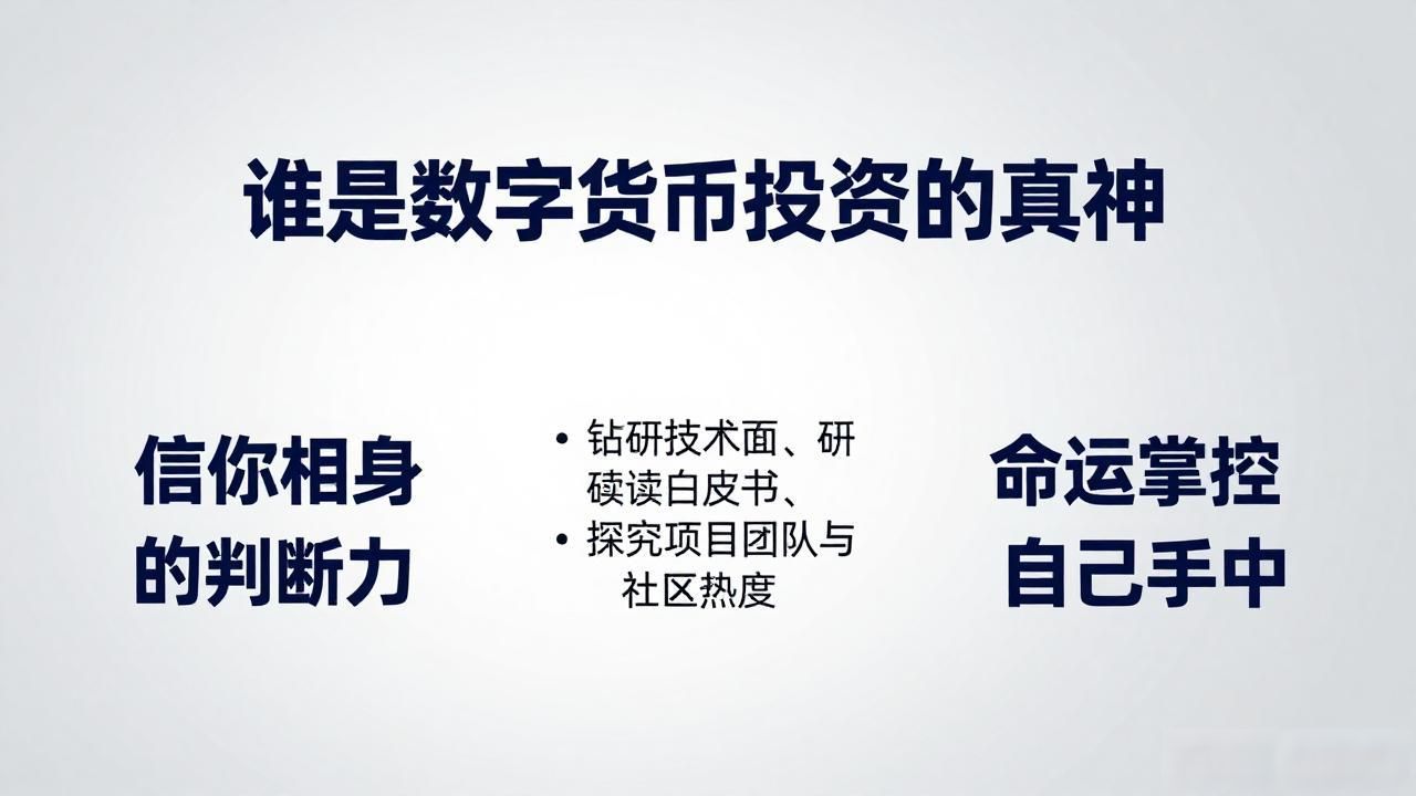 谁是数字货币投资的真神