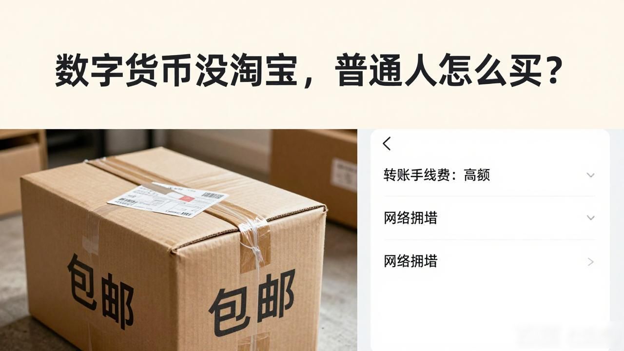 数字货币没淘宝，普通人怎么买？