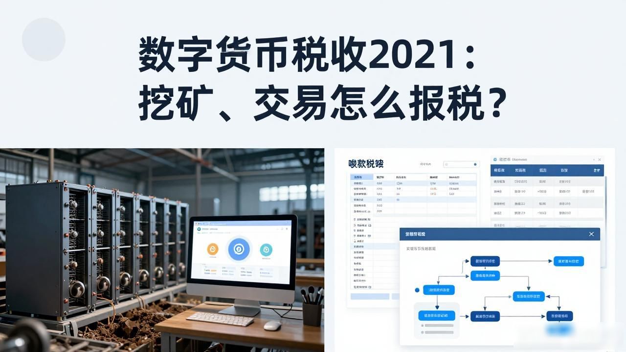 数字货币税收2021：挖矿、交易怎么报税？